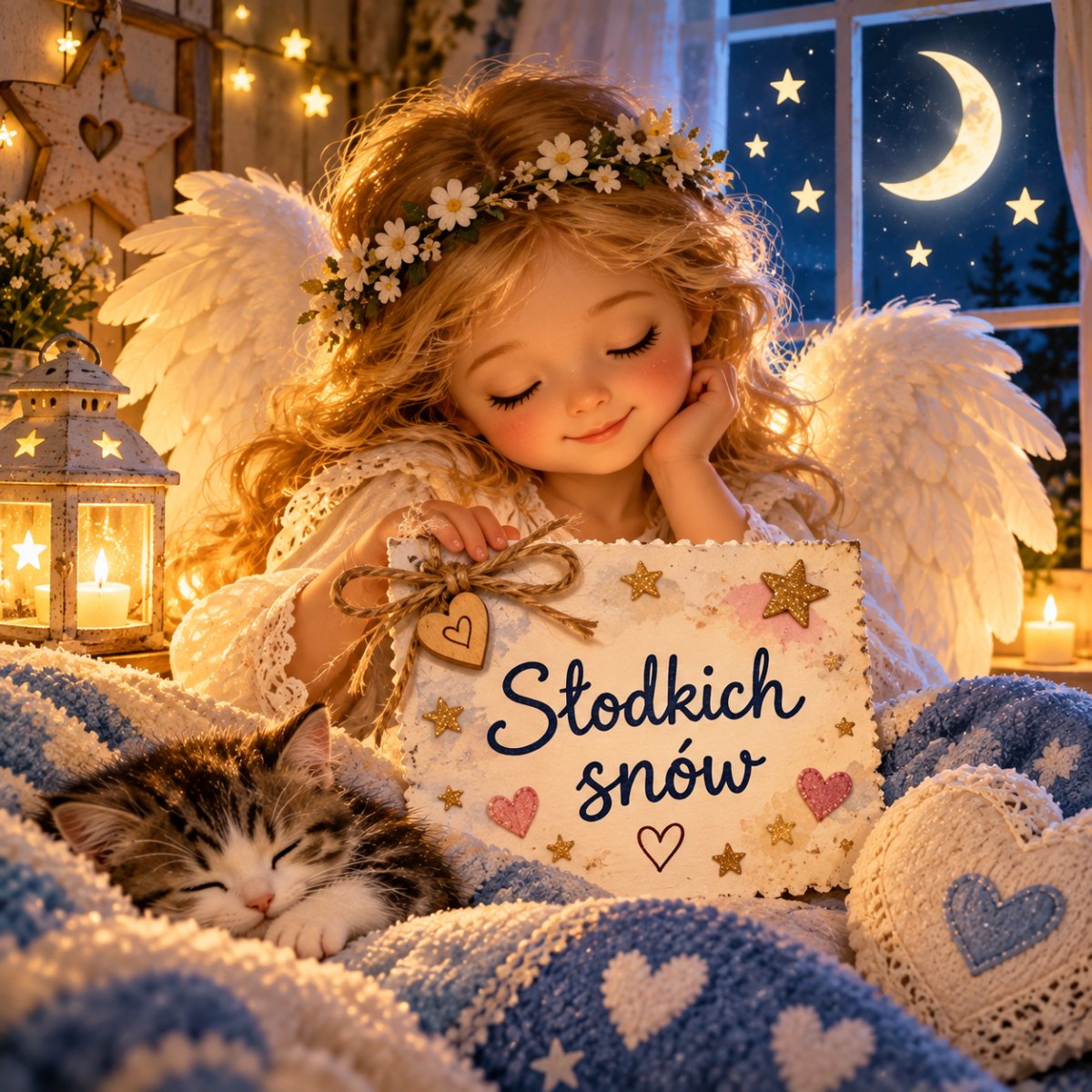 Anielska wiadomość na noc