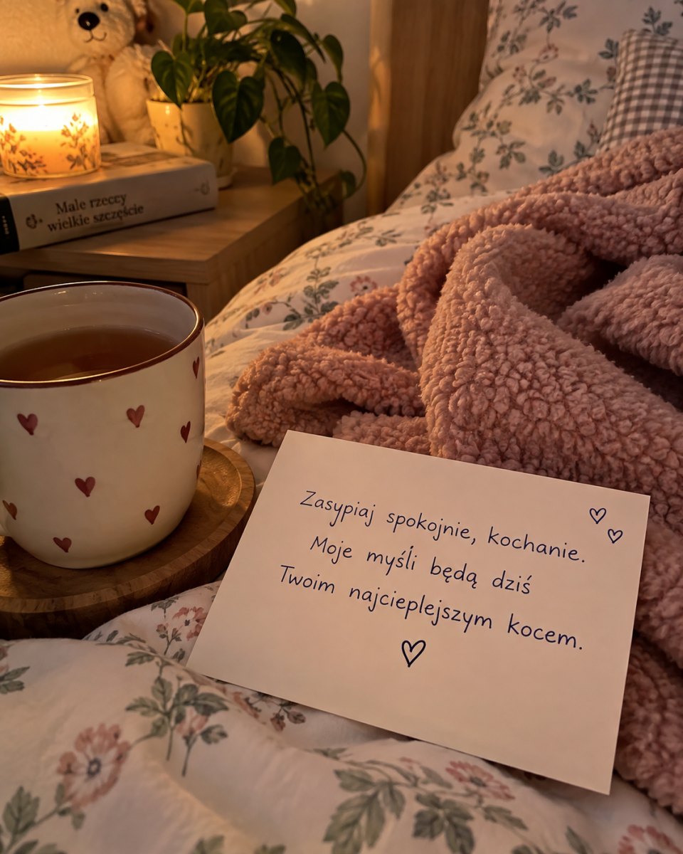 Ciepłe przesłanie przed snem