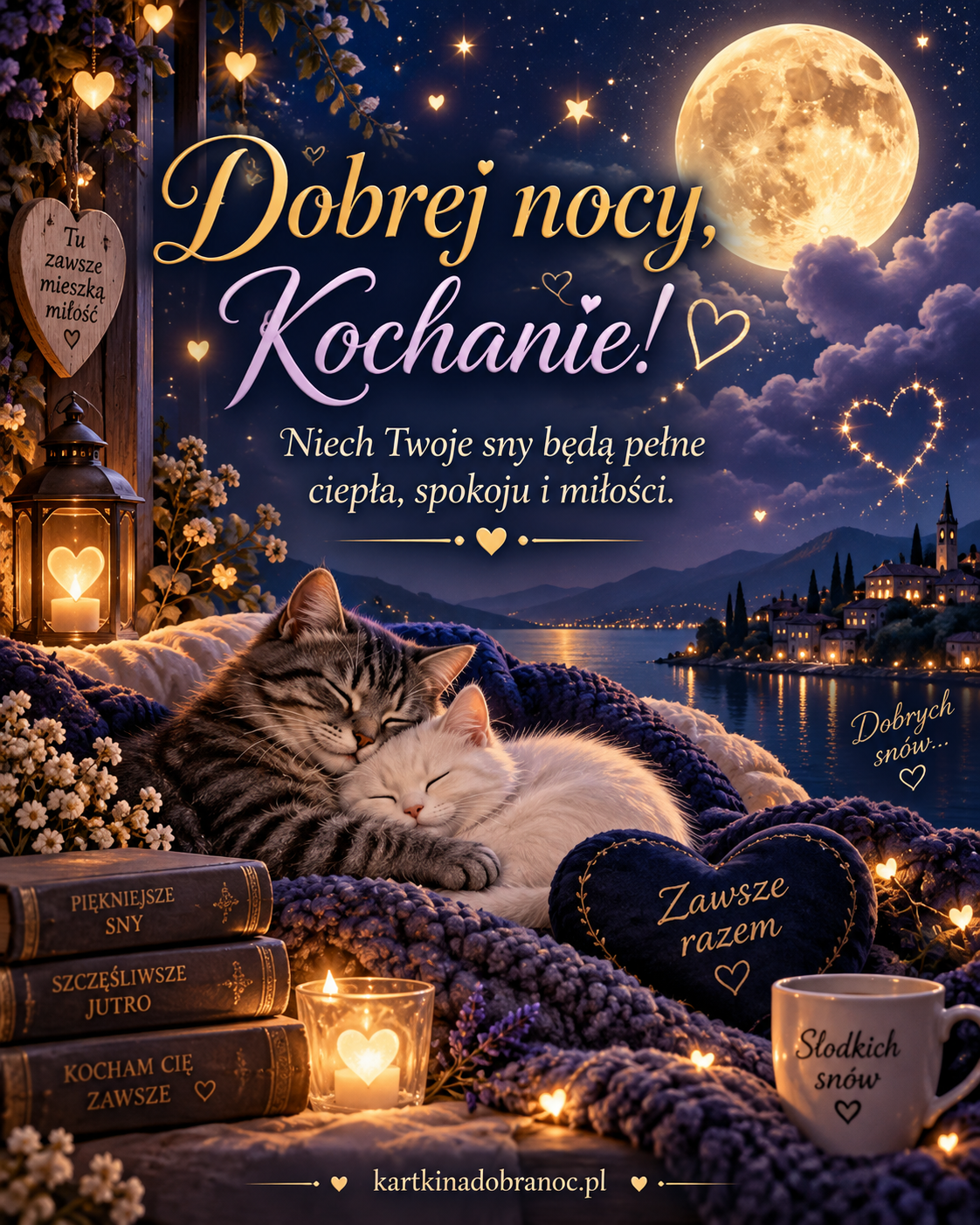 6 liebevolle gute nacht bilder