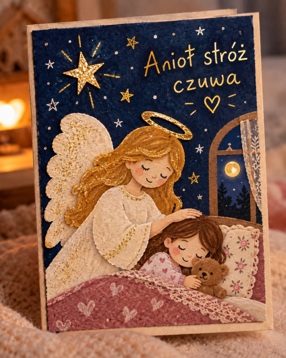 Bajkowa nocna kartka