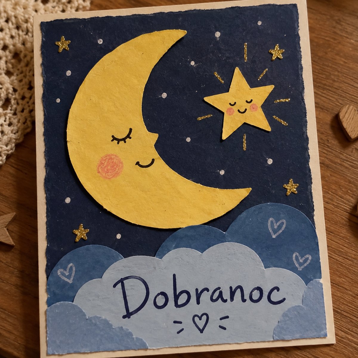 Gute Nacht Mond Sterne inspiracje na piękne dobranoc
