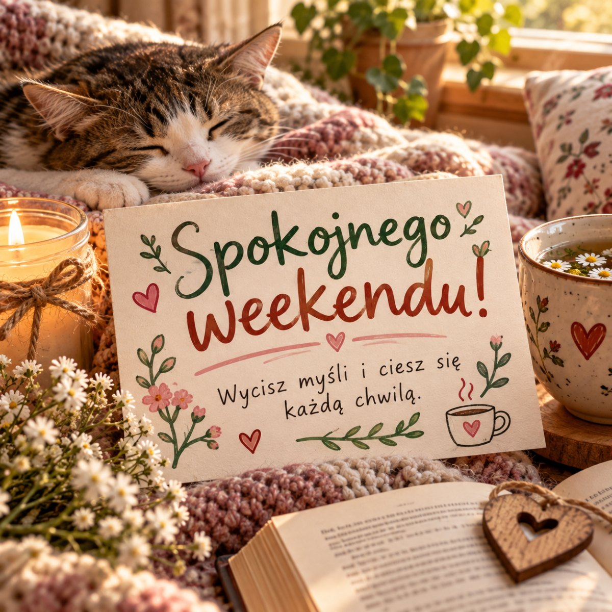 Spokojna kartka weekendowa