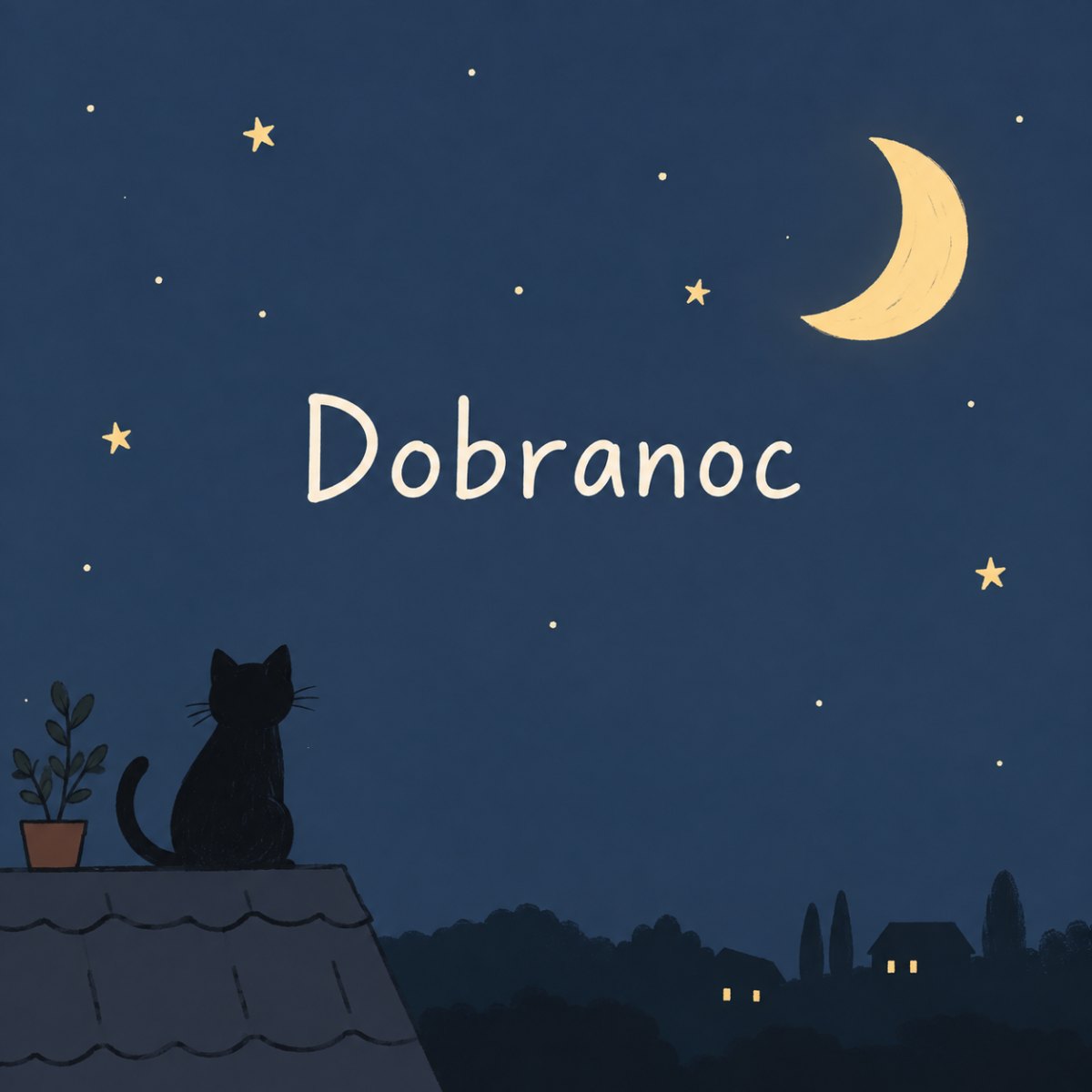 Minimalistyczny wzór dobranoc