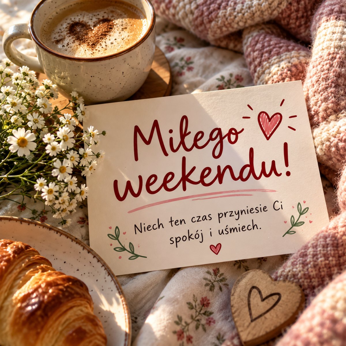 17 obrazki na weekend z napisami do wysłania bliskim