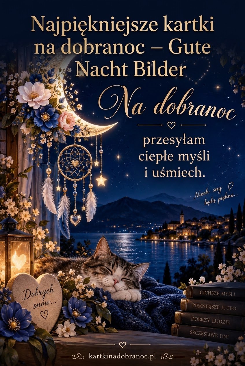 Najpiękniejsze kartki na dobranoc – Gute Nacht Bilder