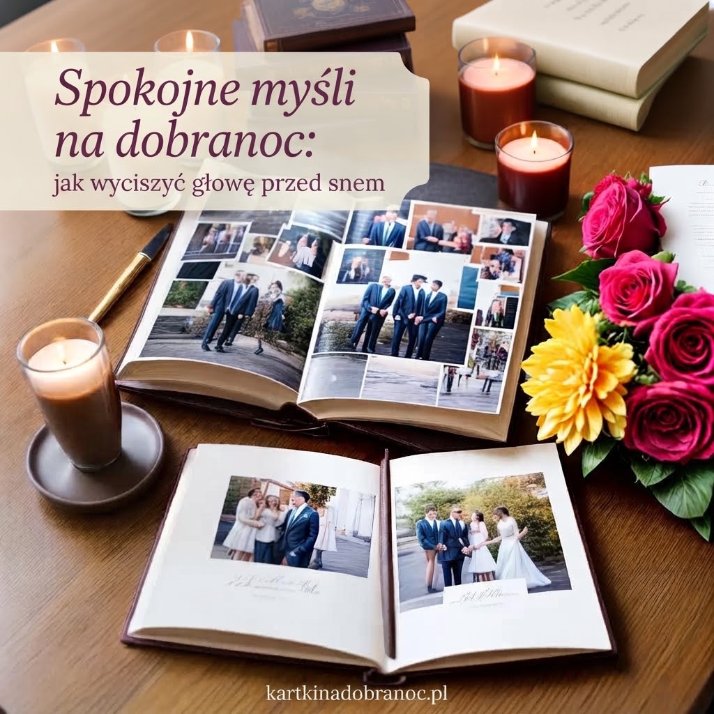 Spokojne myśli na dobranoc: jak wyciszyć głowę przed snem