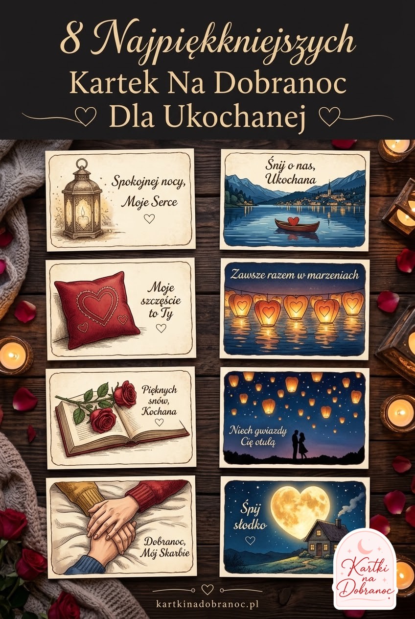 8 Najpiękniejszych Kartek Na Dobranoc Dla Ukochanej