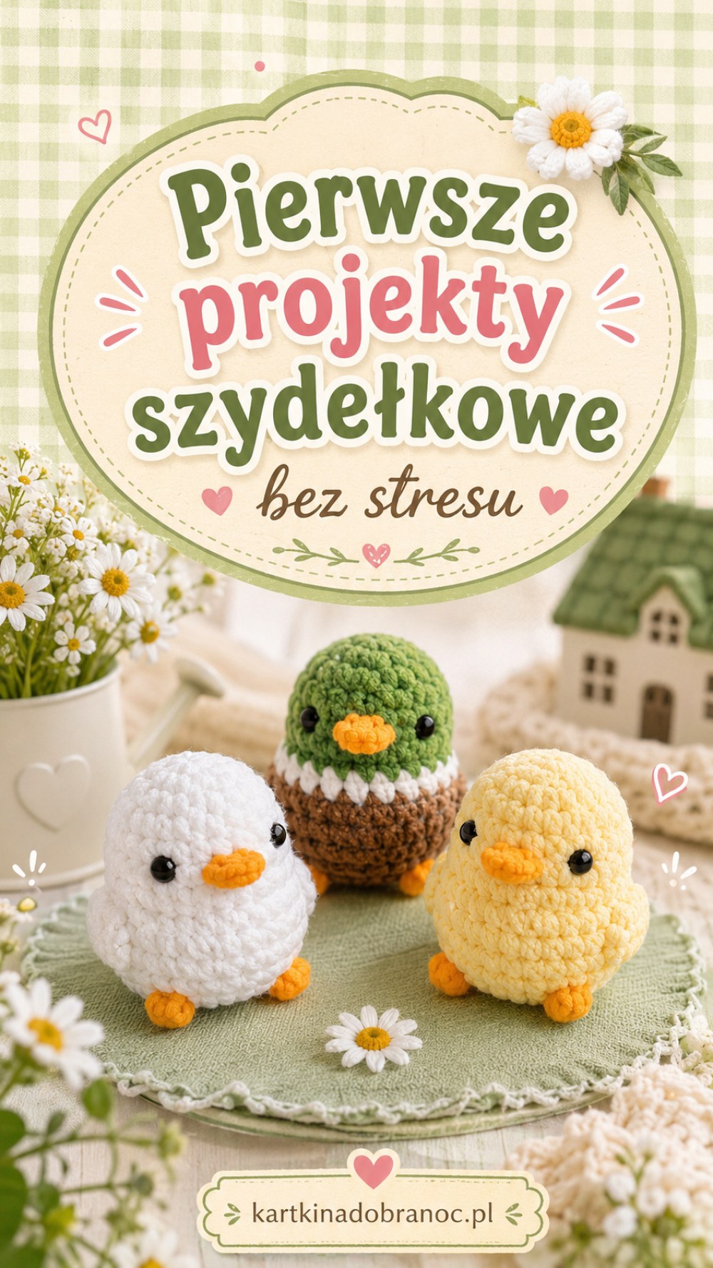Pierwsze projekty szydełkowe bez stresu