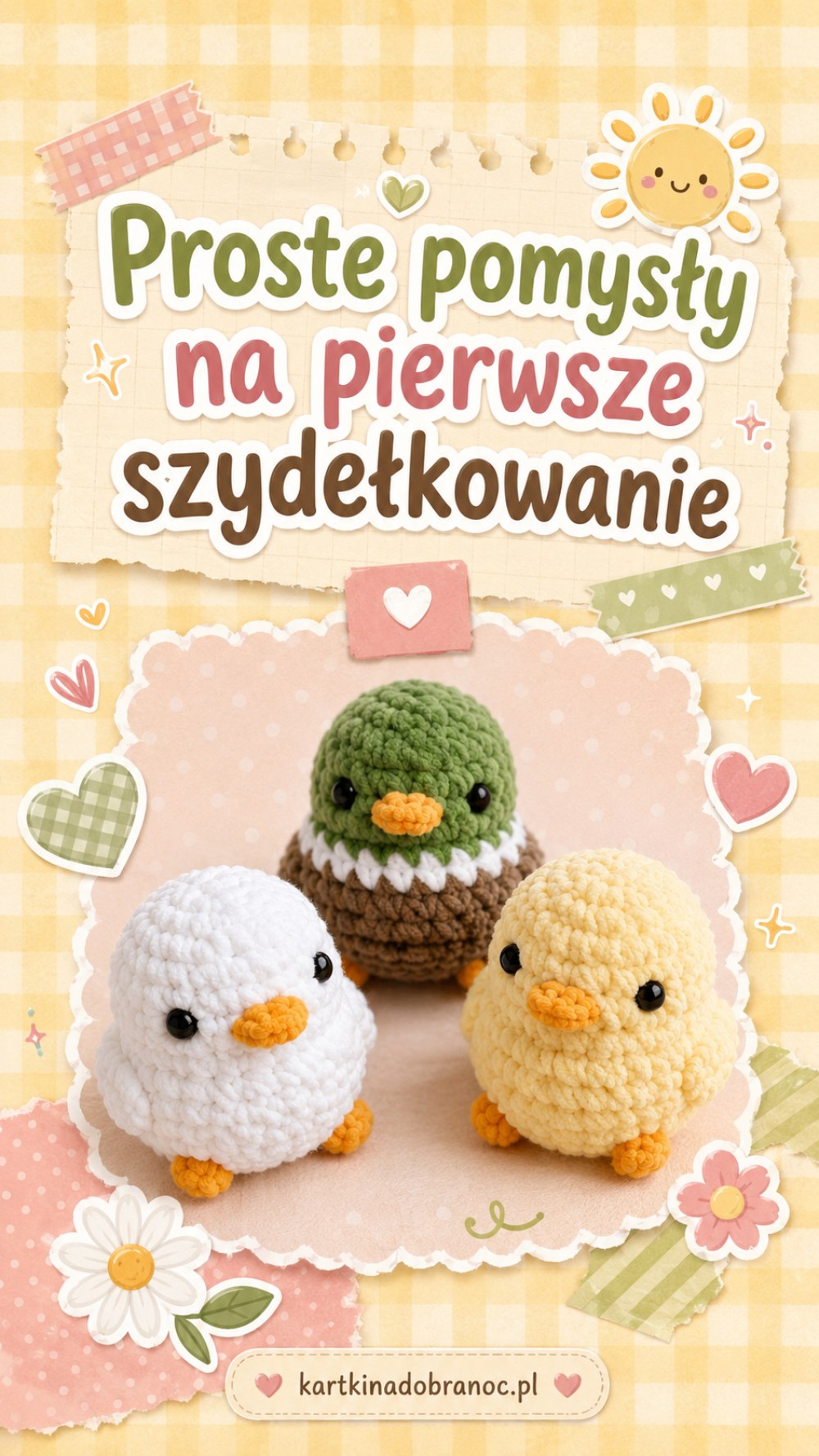 Proste pomysły na pierwsze szydełkowanie