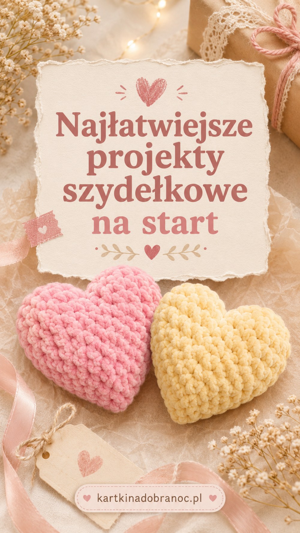 Najłatwiejsze projekty szydełkowe na start