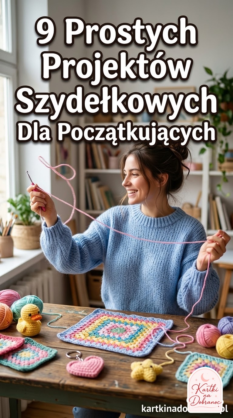 9 Prostych Projektów Szydełkowych Dla Początkujących