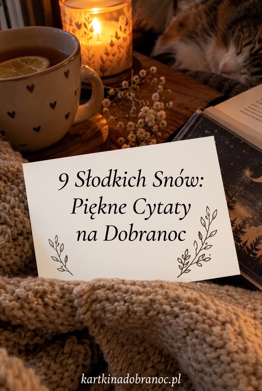 9 Słodkich Snów: Piękne Cytaty na Dobranoc