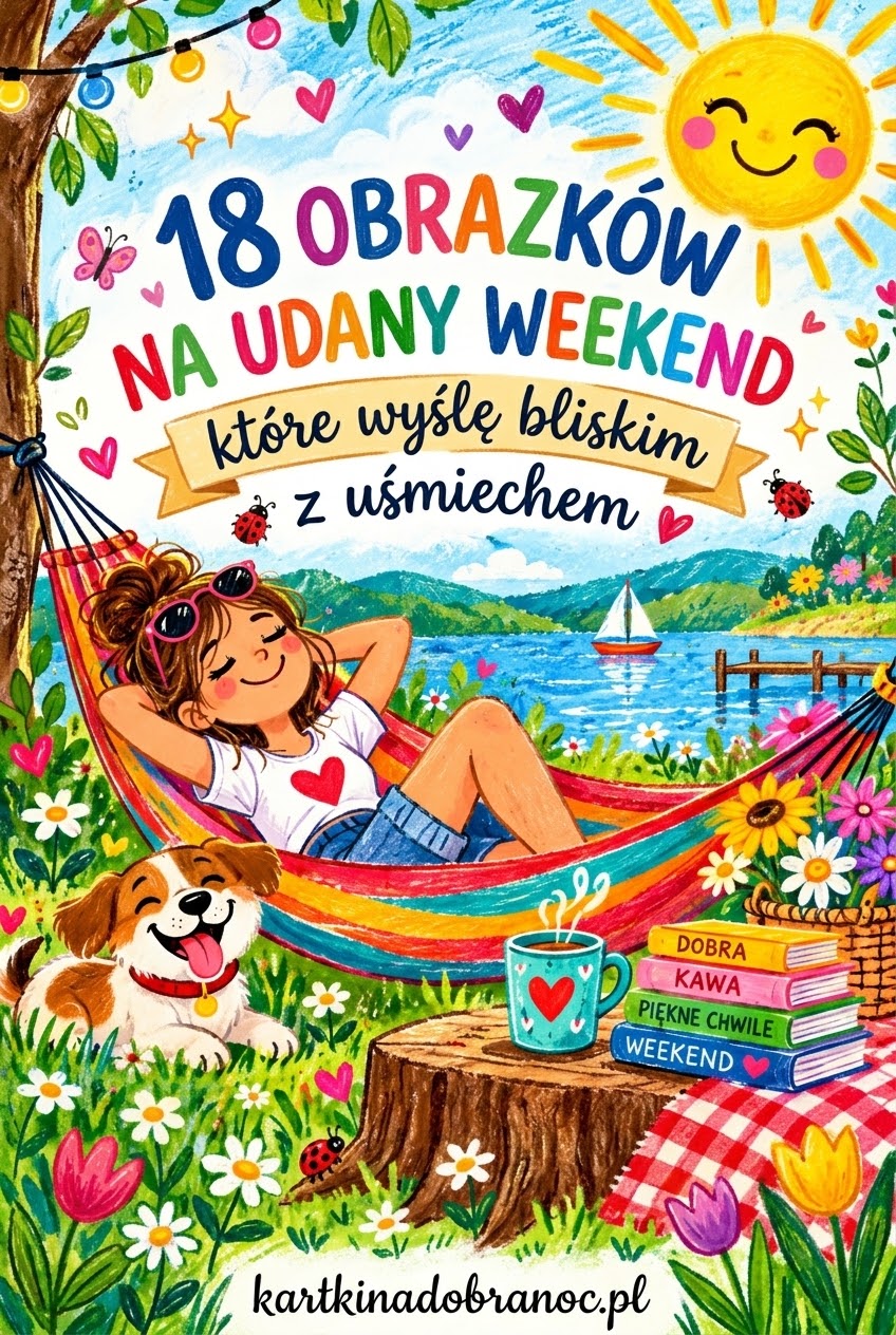 18 obrazków na udany weekend które wyślę bliskim z uśmiechem