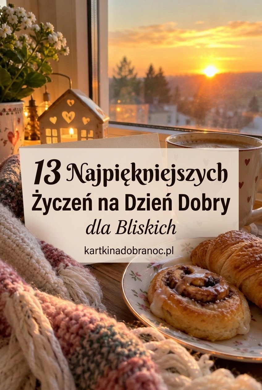 13 Najpiękniejszych Życzeń na Dzień Dobry dla Bliskich