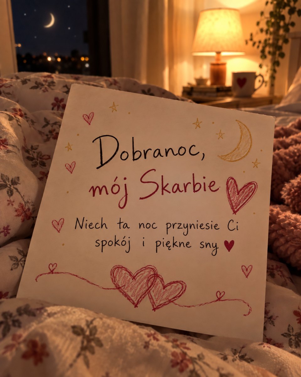 Personalizowana wiadomość na dobranoc