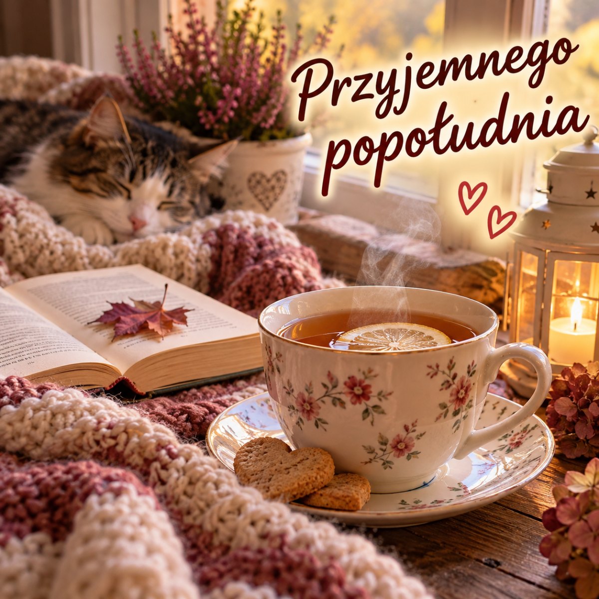 Przytulna herbata na spokojne popołudnie