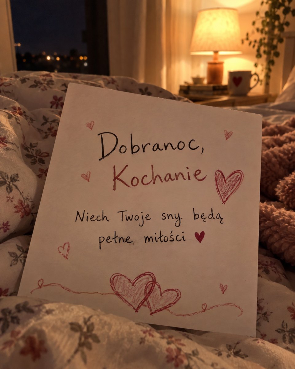 Gute Nacht Liebe pomysły na romantyczne kartki
