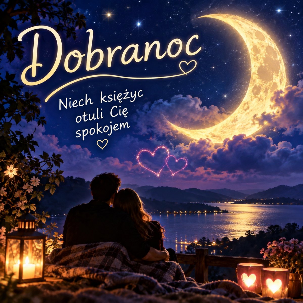 7 piękne dobrej nocy obrazy na dobranoc