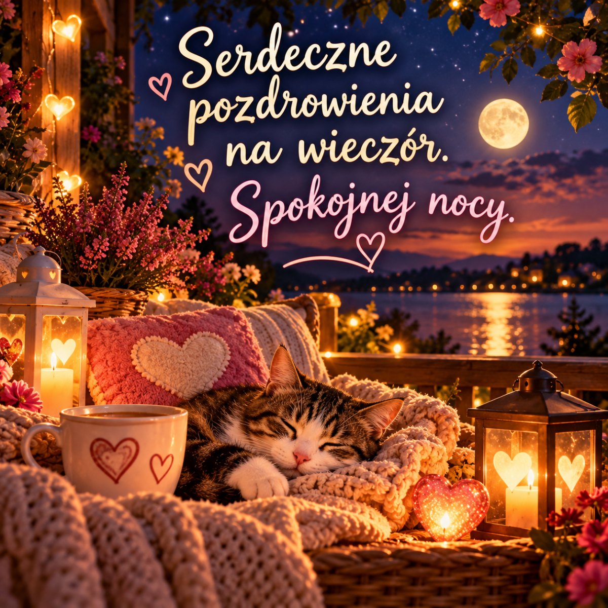 Serdeczne pozdrowienie wieczorem