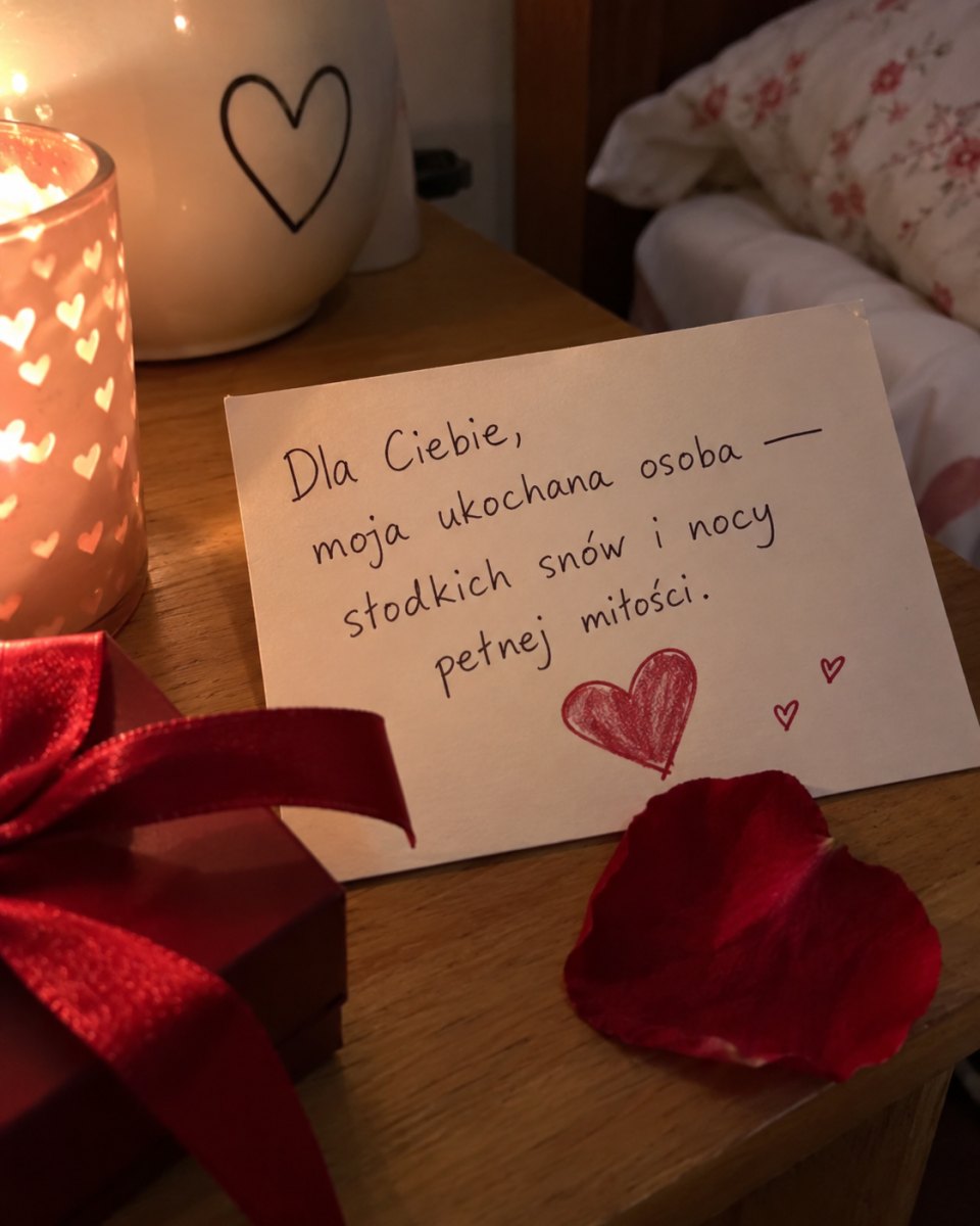 Dedykacja miłosna na papierze