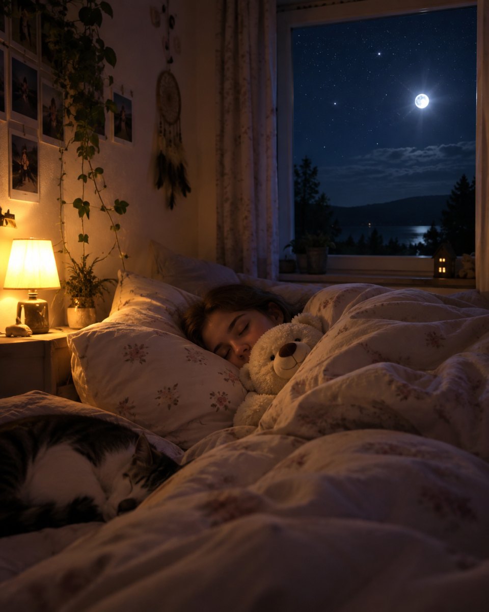 Słodkie Gute Nacht Sprüche na dobranoc dla bliskich