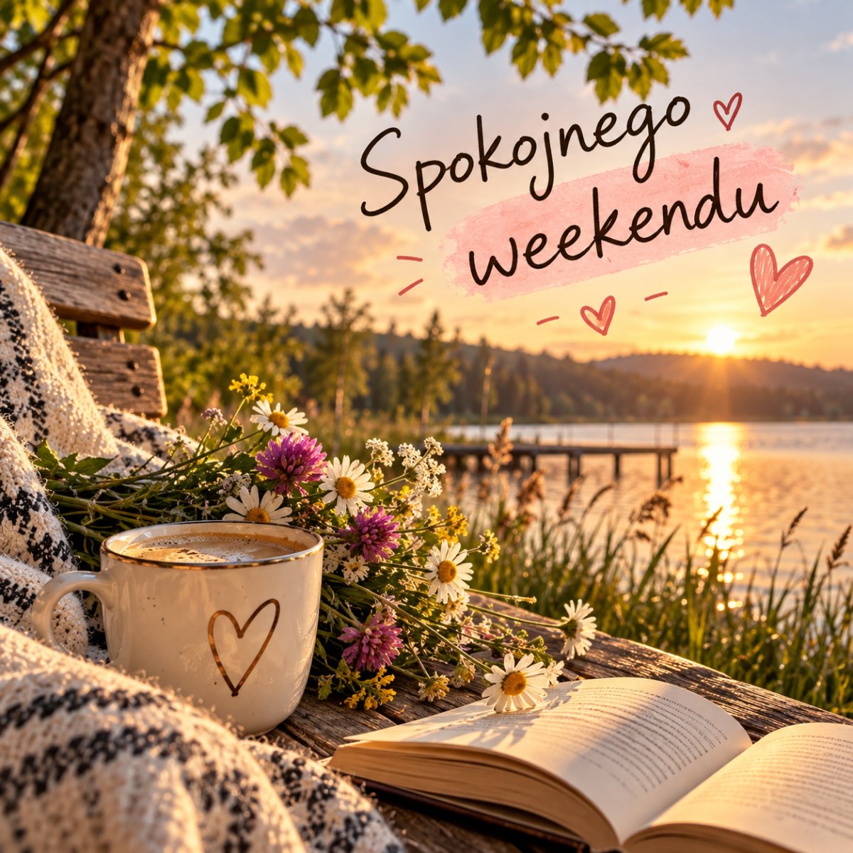 Wesoły obrazek humor weekend