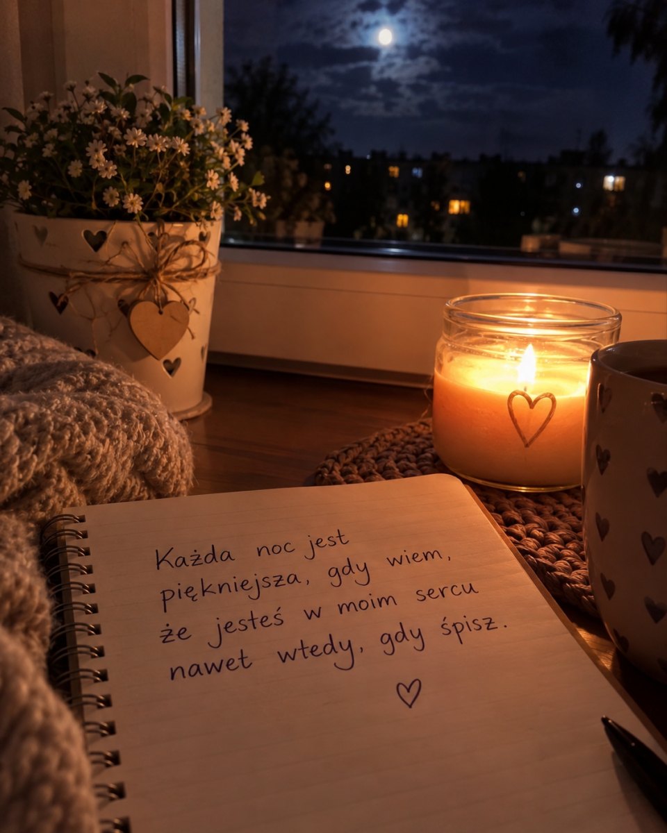 Notes z wyjątkową myślą nocną
