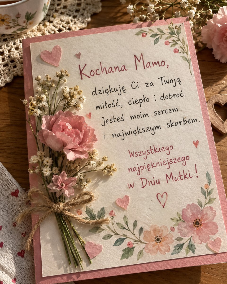 18 najlepsze życzenia na dzień matki od serca