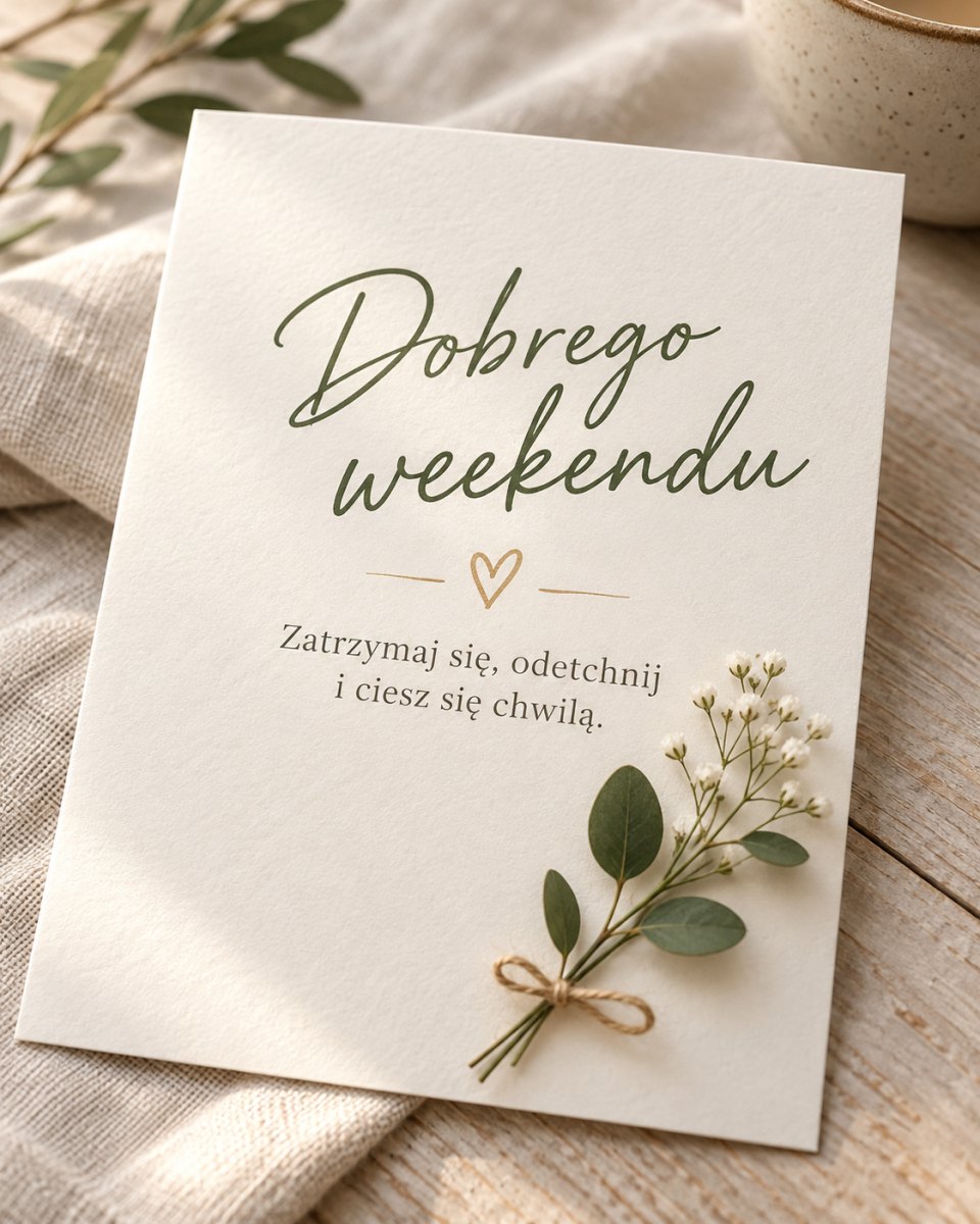 Zabawny obrazek na wesoły weekend